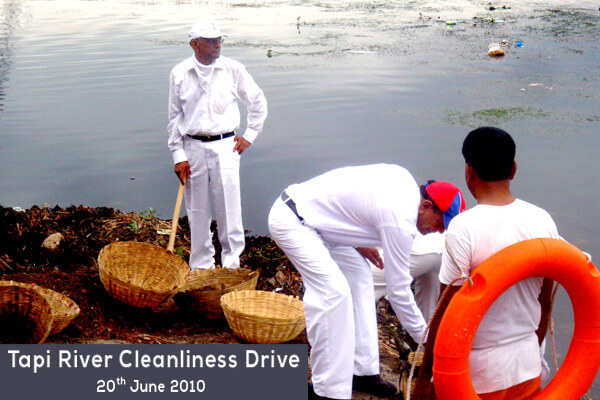 Tapi River Cleanliness Drive