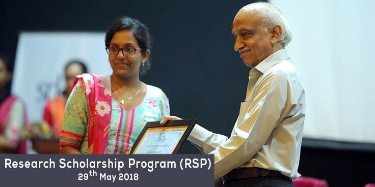 Research Scholarship Program